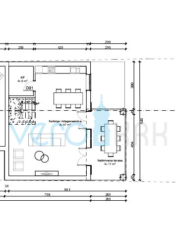 Vrbnik, Risika, Dvojček 100m2, novogradnja, prodamo
