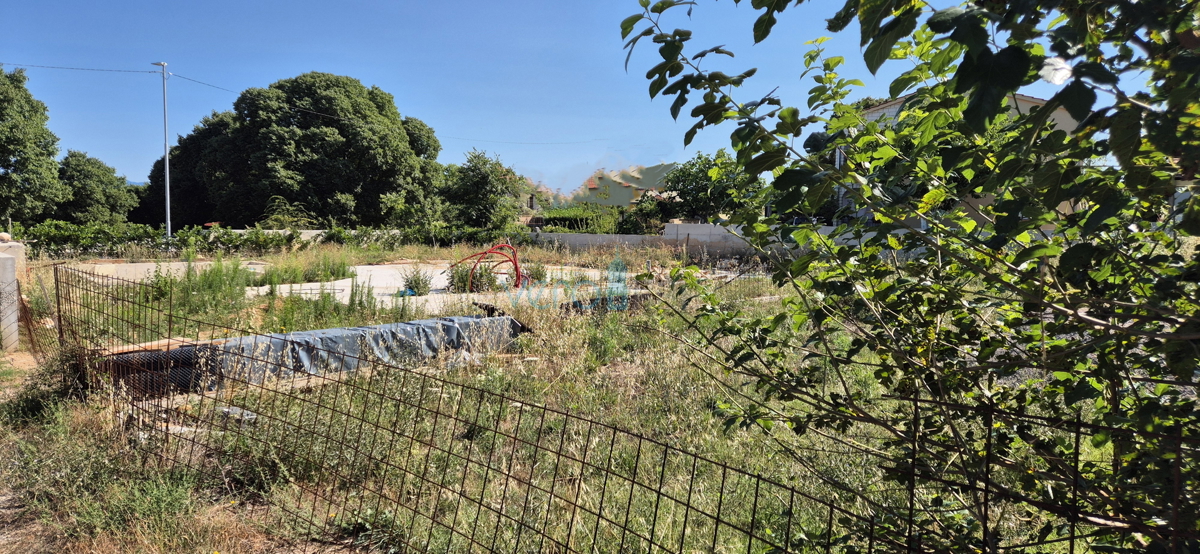 Malinska, okolica, gradbeno zemljišče 507 m2, razgled, prodaja