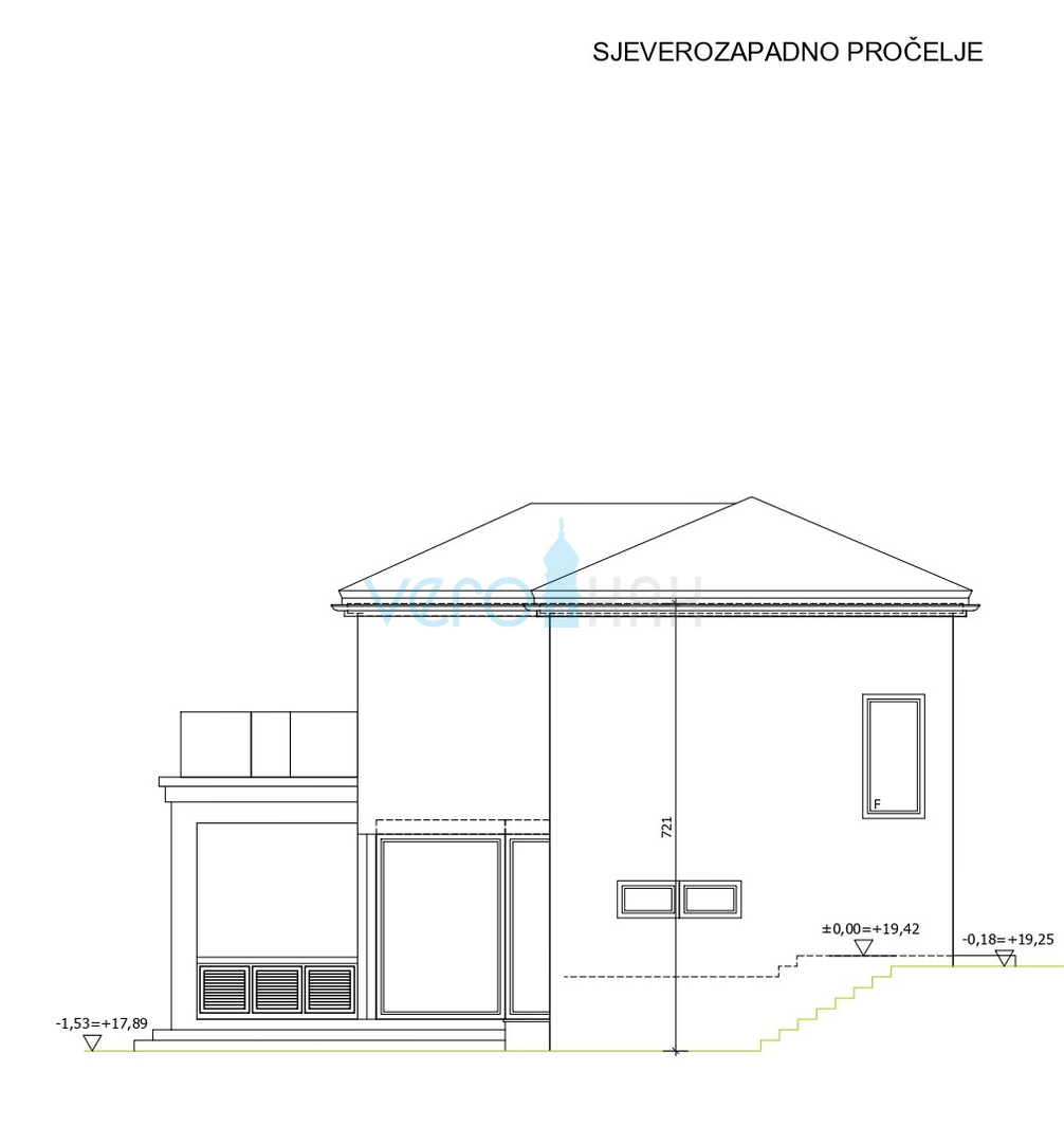 Šilo, otok Krk, gradbeno zemljišče 504 m2, prodaja