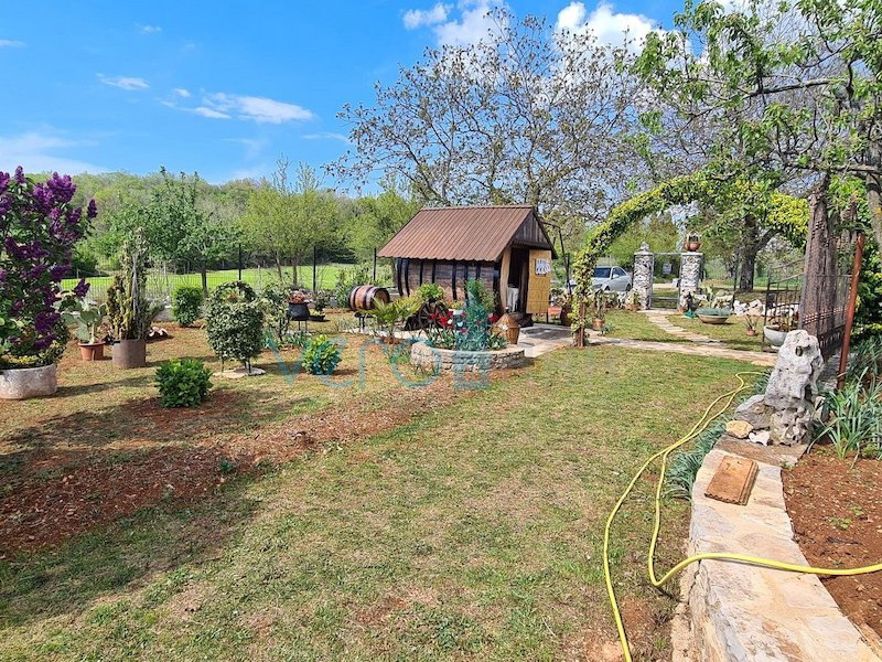 Istra, Buje, Oprtalj širša okolica, samostojna avtohtona hiša 250 m2, z zemljiščem 1100 m2, prodaja