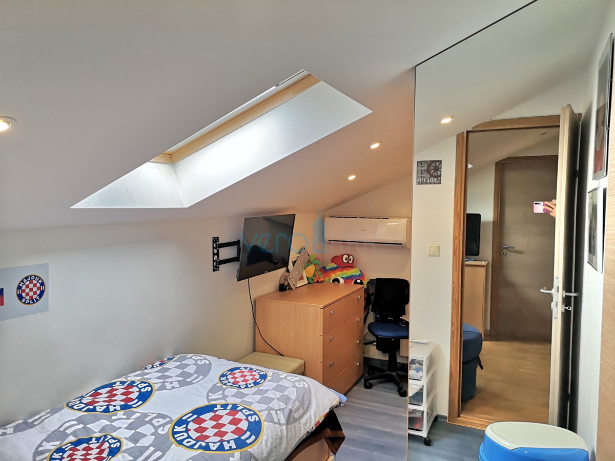 Malinska, Dvoetažni apartma s pogledom na morje