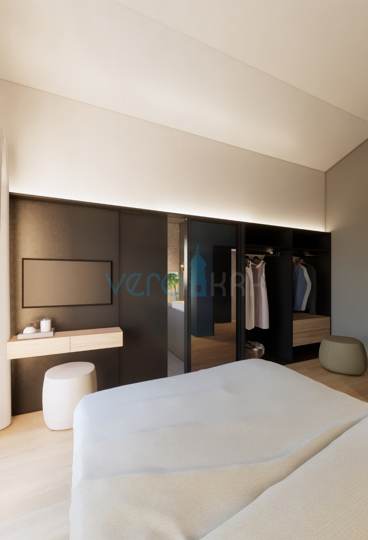 Mesto Krk, gradbeno zemljišče 2990m2, panoramski pogled, projektna dokumentacija, odlična lokacija, prodaja