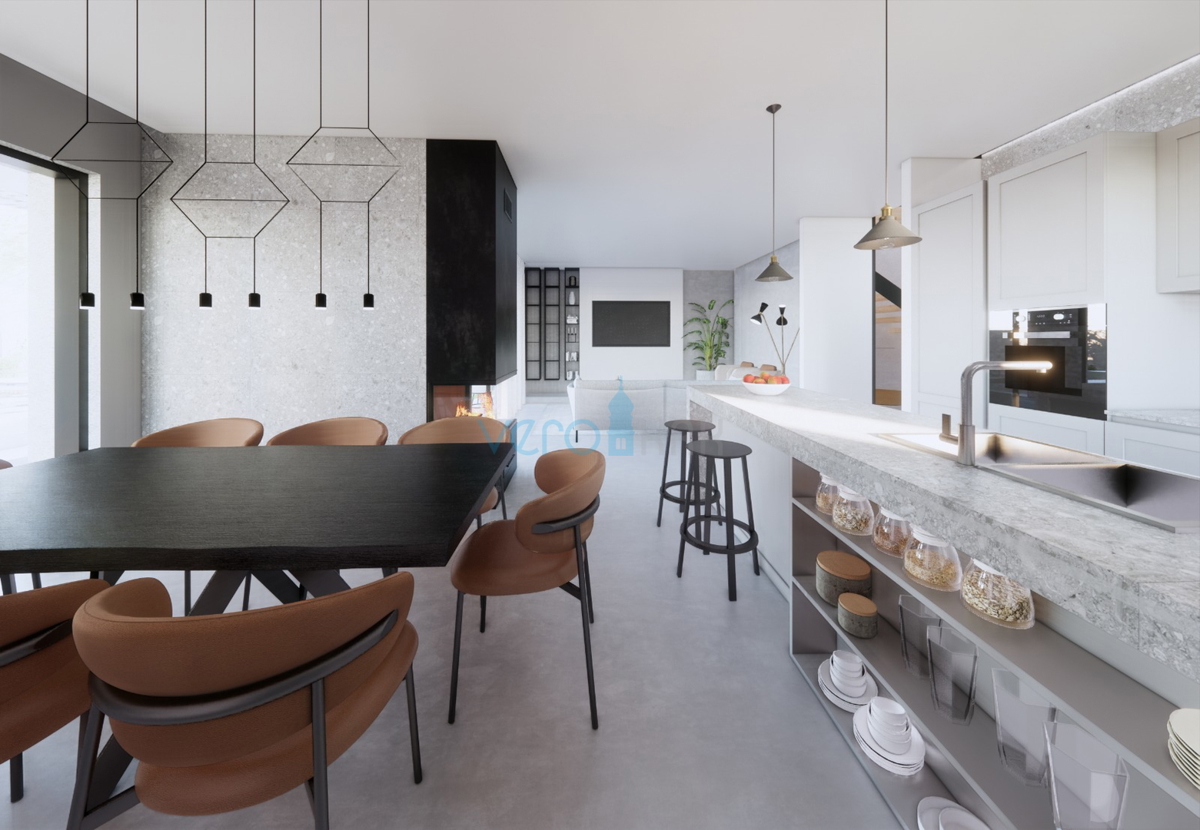 Mesto Krk, gradbeno zemljišče 2990m2, panoramski pogled, projektna dokumentacija, odlična lokacija, prodaja