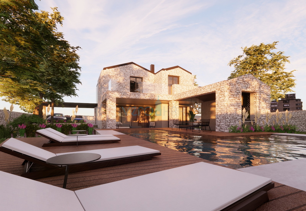 Mesto Krk, gradbeno zemljišče 2990m2, panoramski pogled, projektna dokumentacija, odlična lokacija, prodaja