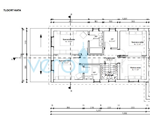 Vrbnik, Risika, Dvojček 150m2 z bazenom, prodamo