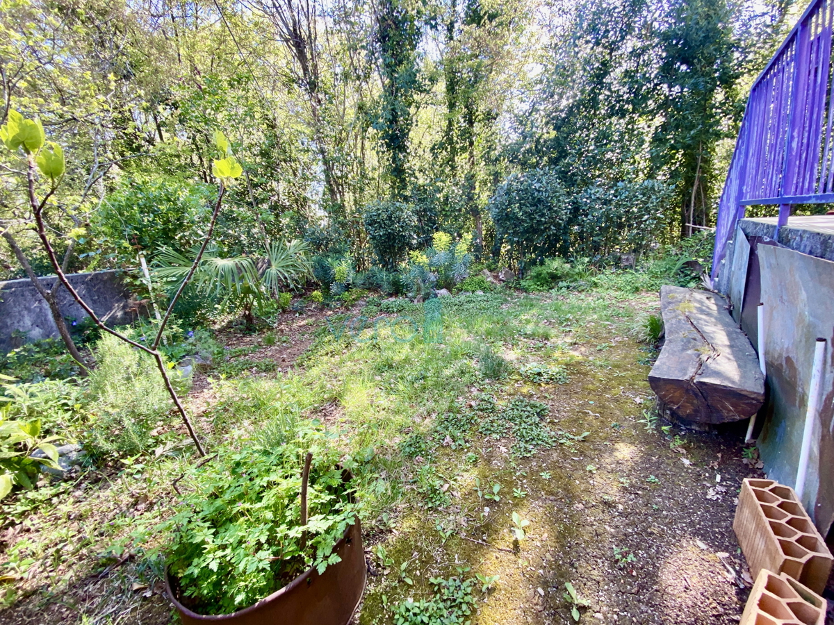 Otok Krk, Dobrinj, okolica, dvojna kuća z dvema apartmajnama, pogled, zemljišče, prodaja