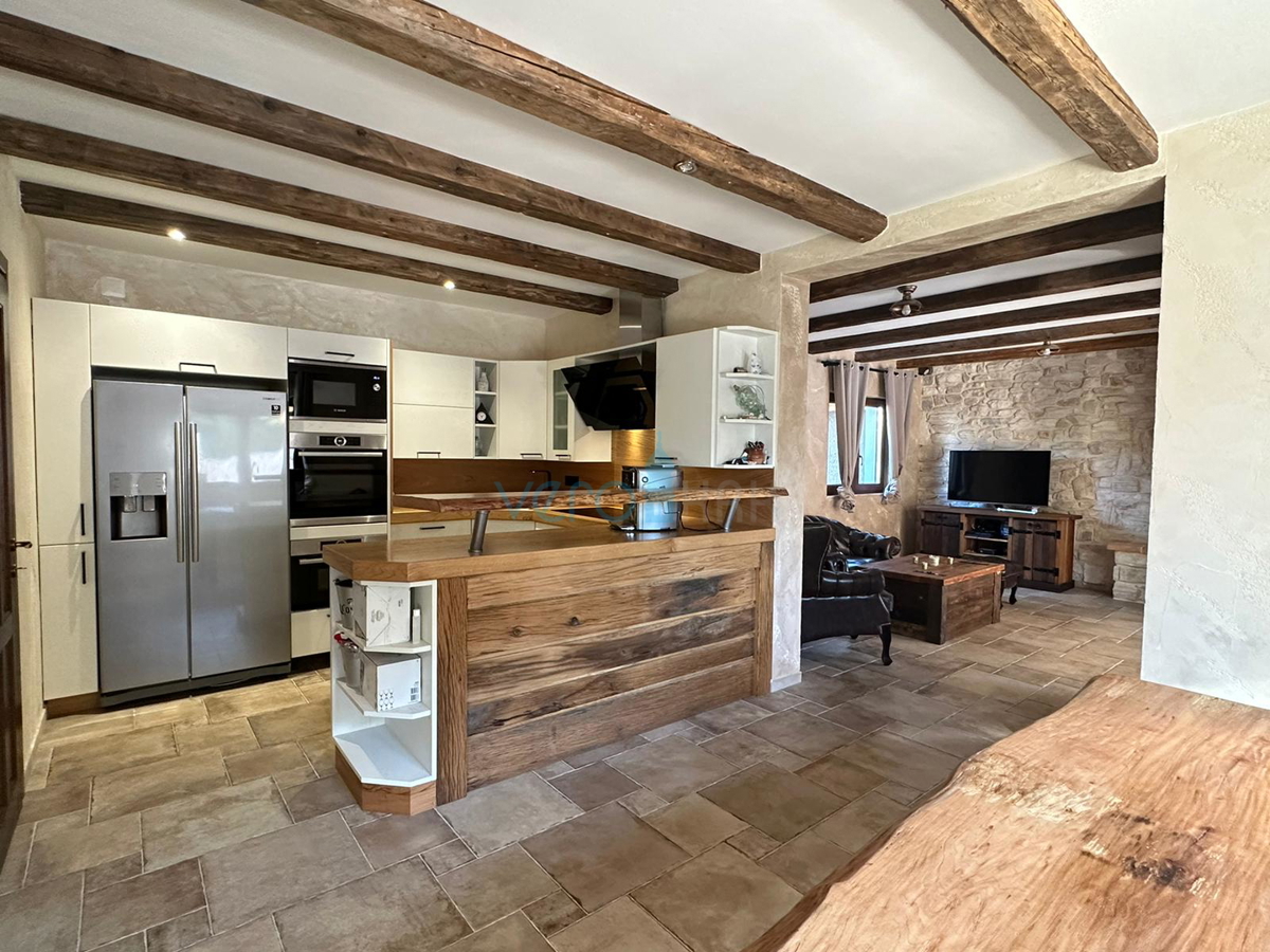 Zaliv Soline, okolica, Moderna kamnita vila z bazenom, 200 m2, prodamo
