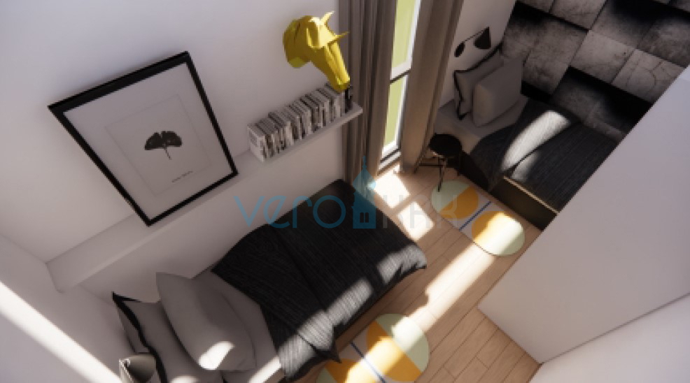 Otok Krk, Omišalj, Apartma v prvem nadstropju s pogledom na morje, 170m od morja, prodamo