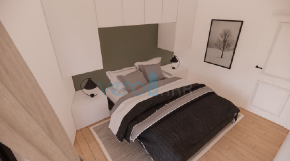 Otok Krk, Omišalj, Apartma v prvem nadstropju s pogledom na morje, 170m od morja, prodamo