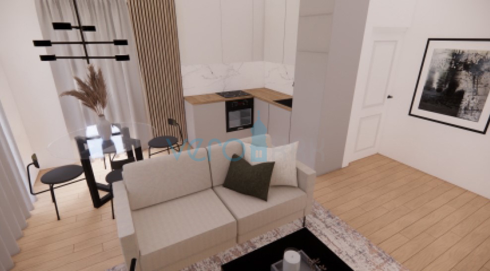 Otok Krk, Omišalj, Apartma v prvem nadstropju s pogledom na morje, 170m od morja, prodamo