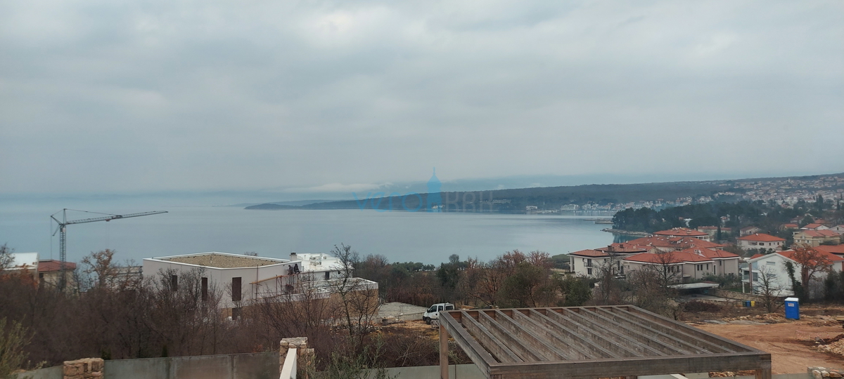 Malinska, okolica, vrhunski penthouse s prekrasnim panoramskim pogledom na morje
