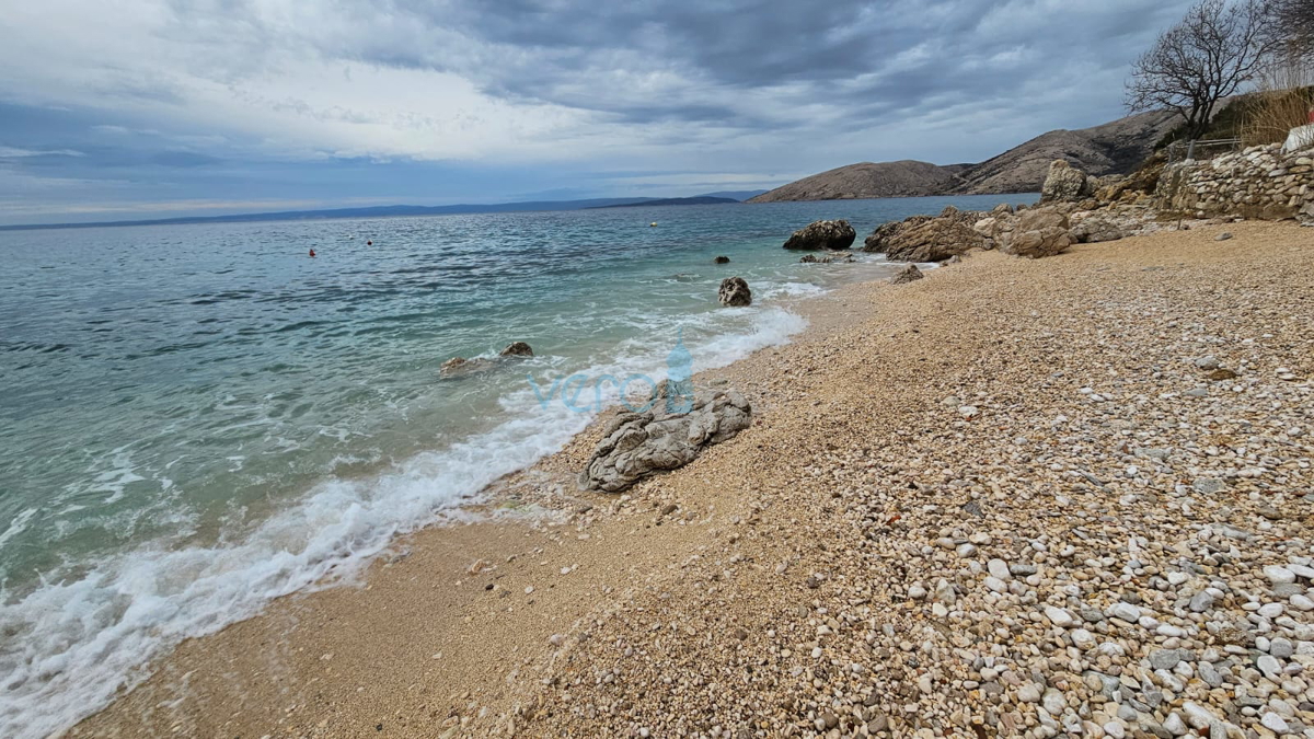 Otok Krk, Stara Baška, kamnita hiša, samostojna, 60 m do morja, pogled, parkirišče, prodaja
