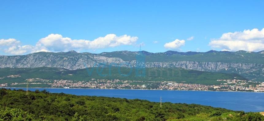 Otok Krk, Šilo, okolica, samostojna družinska hiša, vrt, bazen, pogled na morje, naprodaj