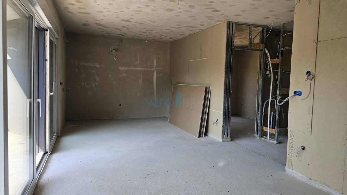 Otok Krk, Baška, okolica, dvosobni apartma 60,47m2, prvo nadstropje, prodamo