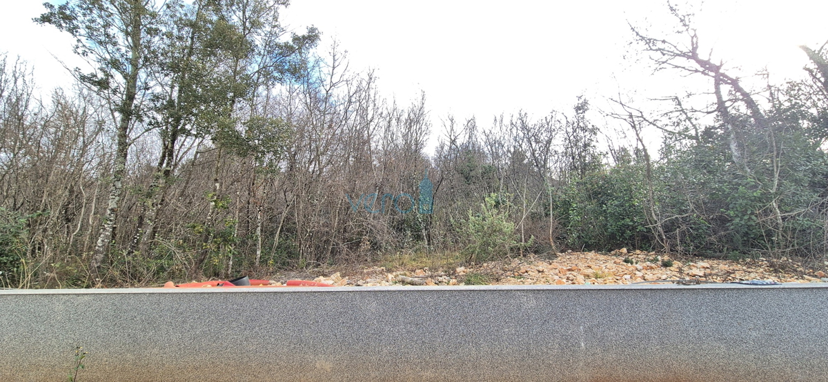 Otok Krk, Malinska, novogradnja, moderna hiša s bazenom, vrt, razgled, prodaja