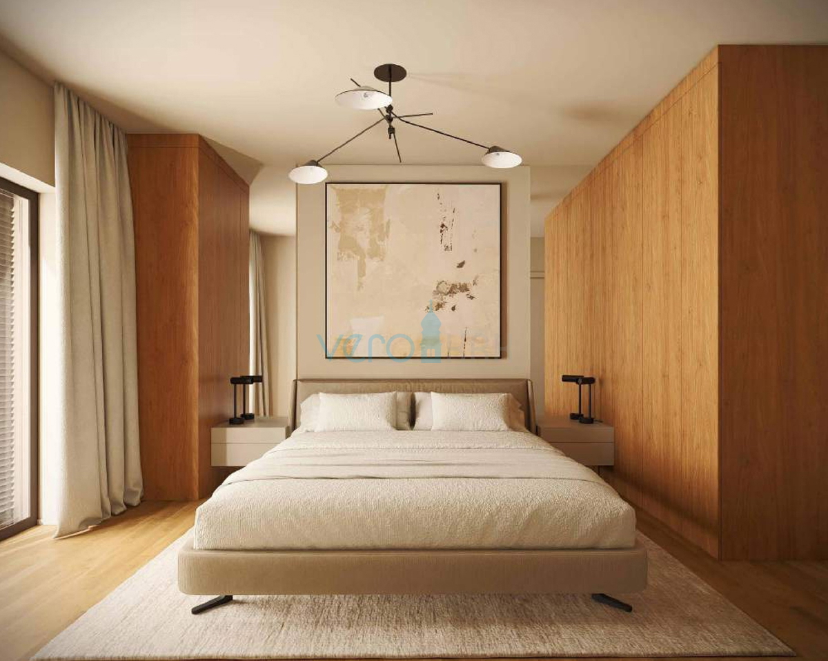 Otok Krk, Omišalj, dvosobno stanovanje v pritličju, novogradnja, vrt, prodaja