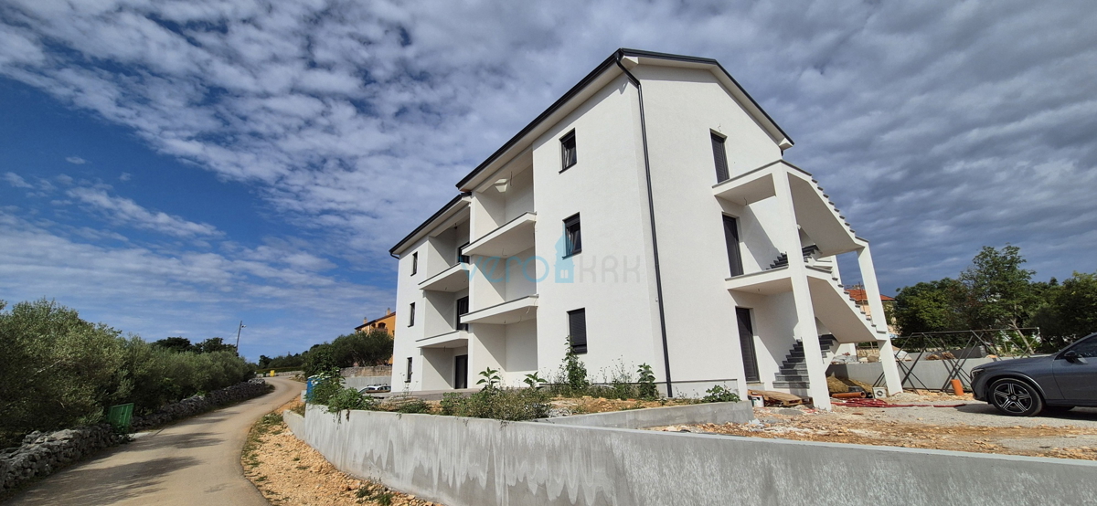 Uvala Soline, Čižići, dvosobno stanovanje v nadstropju, novogradnja, pogled na morje, prodaja