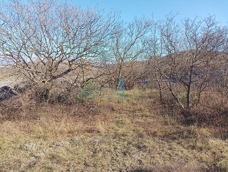 Vrbnik, otok Krk, gradbeno zemljišče 3136 m2, pogled na morje, prodaja