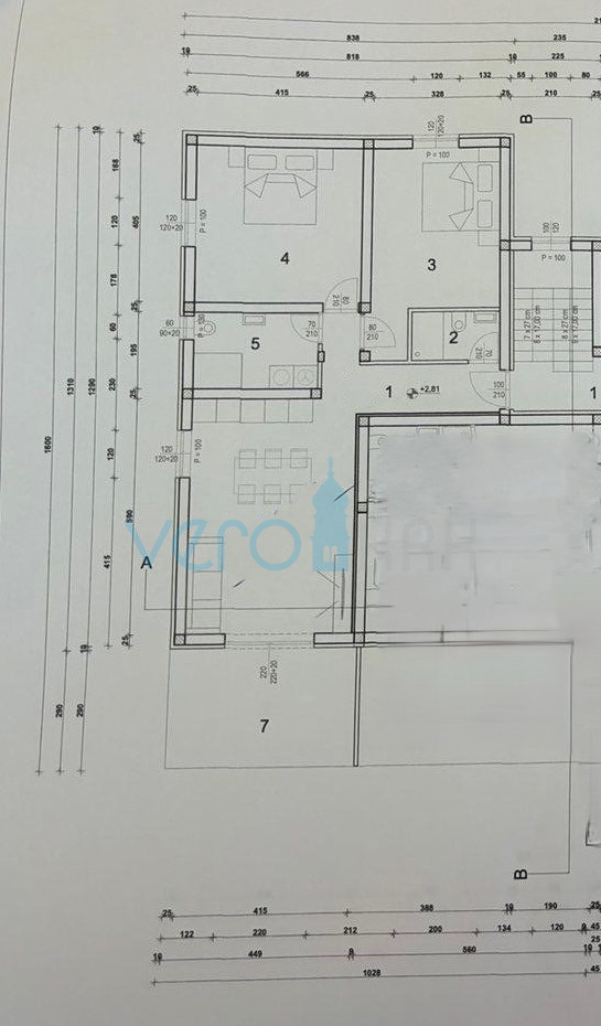 Istra, Novigrad, dvosobno stanovanje 81 m2, 2. nadstropje, novogradnja, terasa, panoramski pogled na morje, prodaja