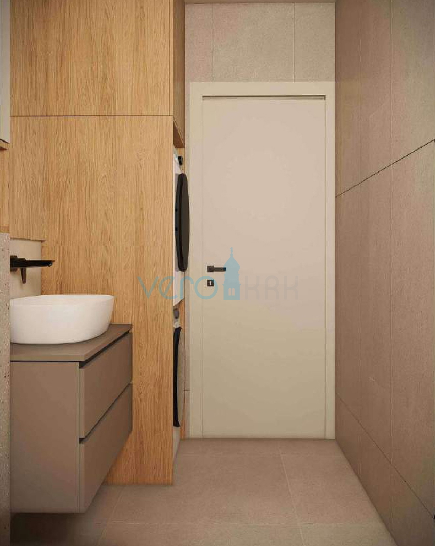 Otok Krk, Omišalj, stanovanje 2S+DB v 1. nadstropju z balkonom, 2 parkirni mesti, novogradnja, razgled, prodaja