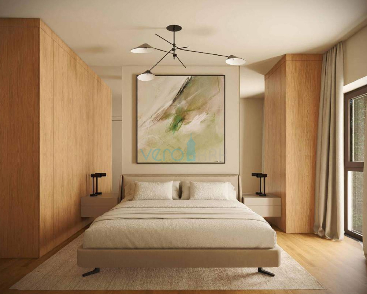 Otok Krk, Omišalj, stanovanje 2S+DB v 1. nadstropju z balkonom, 2 parkirni mesti, novogradnja, razgled, prodaja