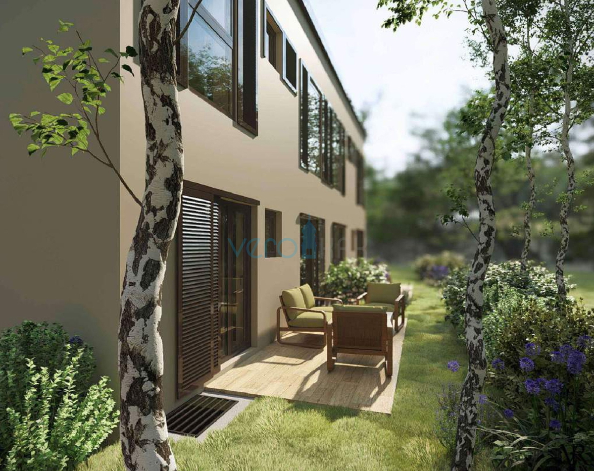 Otok Krk, Omišalj, stanovanje 2S+DB v 1. nadstropju z balkonom, 2 parkirni mesti, novogradnja, razgled, prodaja