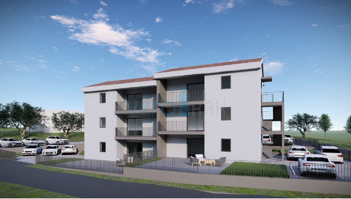 Uvala Soline, Čižići, 2-sobni apartmaji s terasami v novogradnji 320m od plaže, prodamo