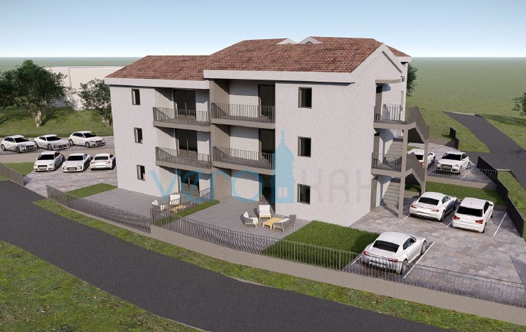 Uvala Soline, Čižići, 2-sobni apartmaji s terasami v novogradnji 320m od plaže, prodamo