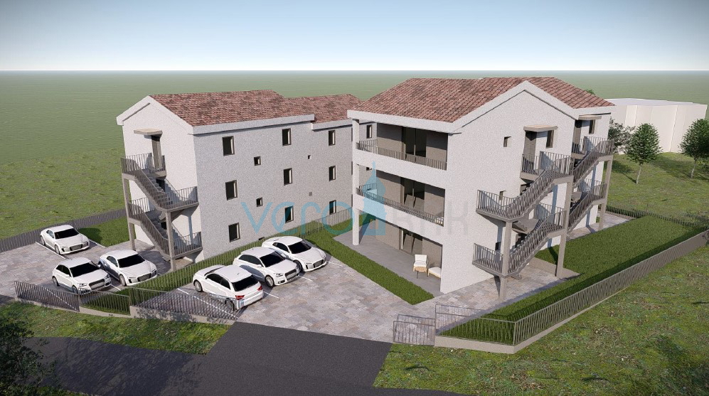 Uvala Soline, Čižići, 2-sobni apartmaji s terasami v novogradnji 320m od plaže, prodamo
