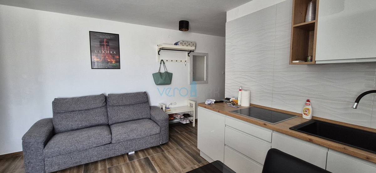 Novi Vinodolski, Klenovica, enosobno stanovanje, pogled na morje, prodaja