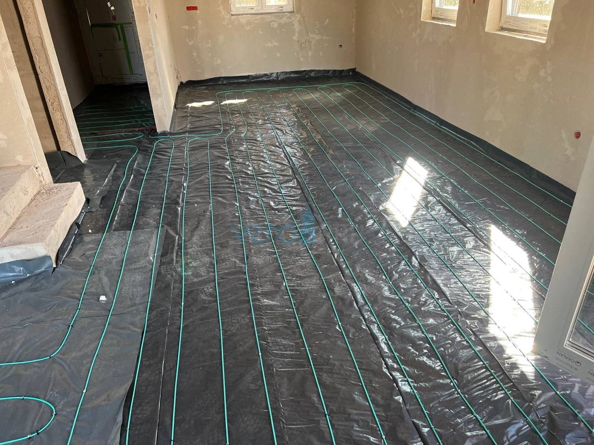 Malinska, otok Krk, novogradnja, dvojna hiša, pogled na morje, prodaja