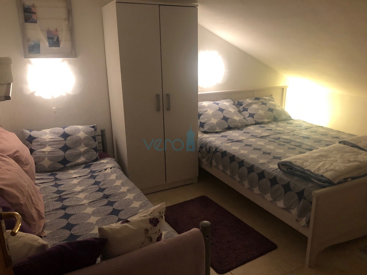 Čižići, otok Krk, dvonadstropno stanovanje 83 m2 z razgledom na morje, prodaja, najem