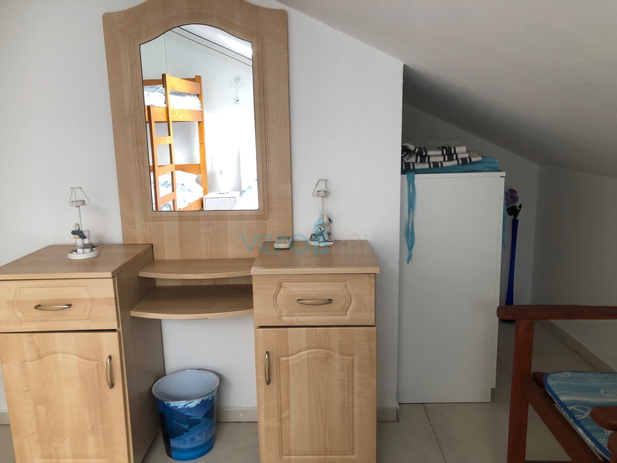 Čižići, otok Krk, dvonadstropno stanovanje 83 m2 z razgledom na morje, prodaja, najem