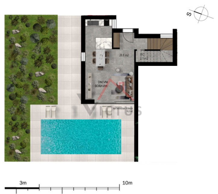 CRIKVENICA - Ekskluzivna dvojna hiša s bazenom