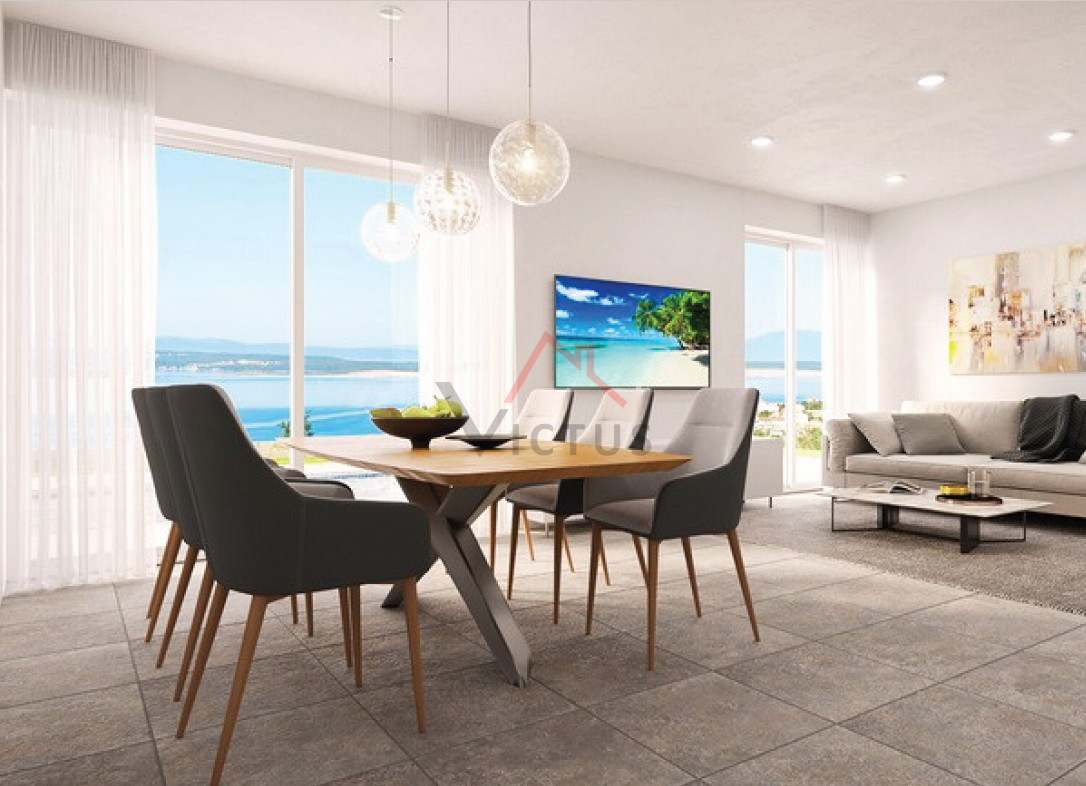 CRIKVENICA - Ekskluzivna dvojna hiša s bazenom