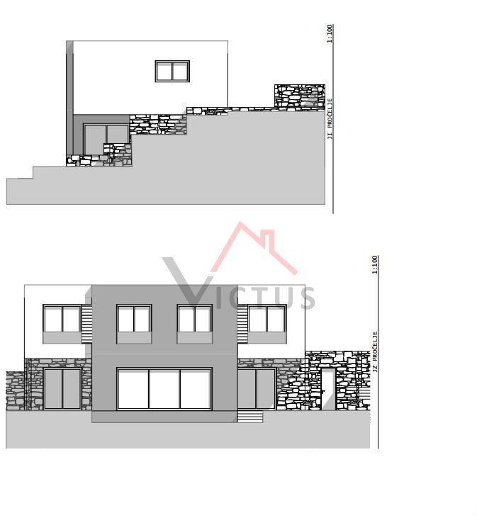 CRIKVENICA - Gradbeno zemljišče s projektom, 572 m2