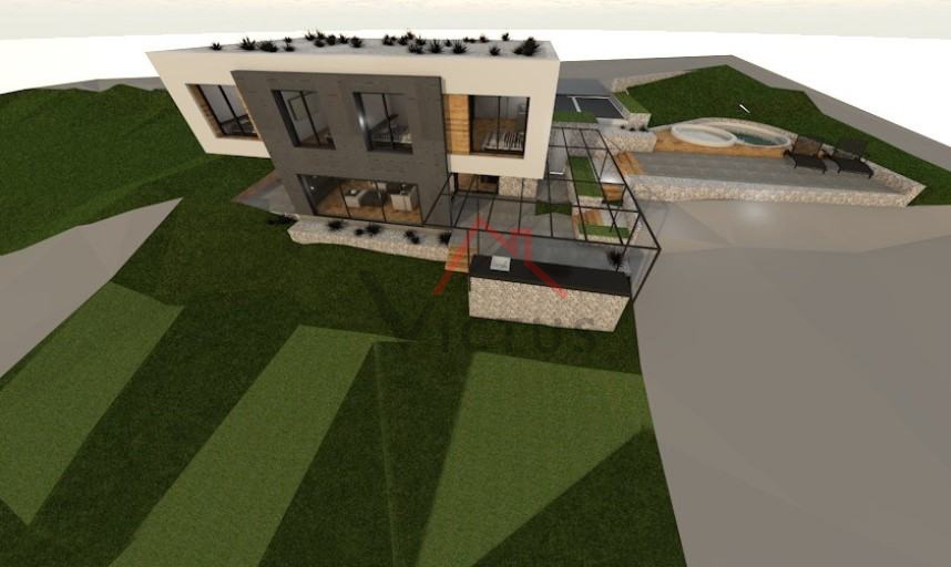 CRIKVENICA - Gradbeno zemljišče s projektom, 572 m2