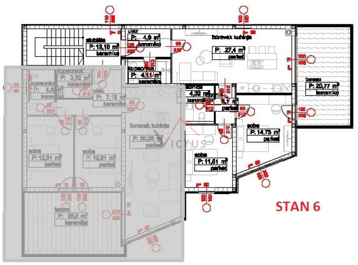 POVILE - 2S+DB, stanovanje v novogradnji, 70 m2