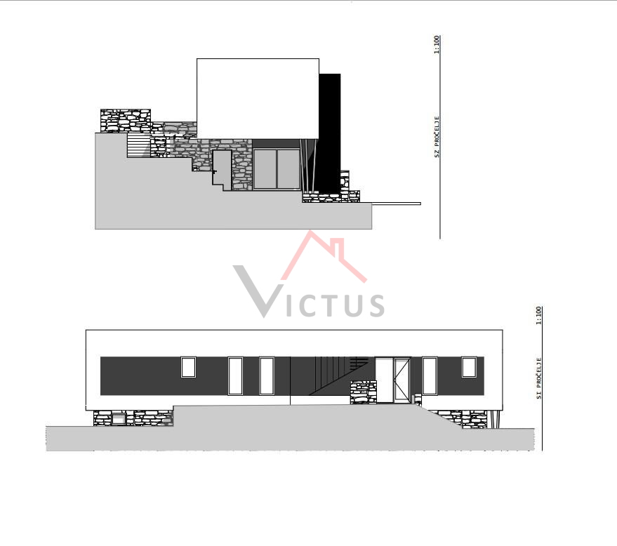 CRIKVENICA - Gradbena parcela s projektom, 627 m2