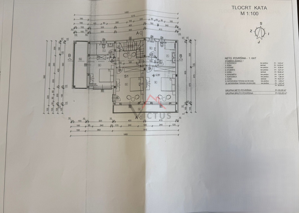 CRIKVENICA - Gradbeno zemljišče z začetim gradbenim delom