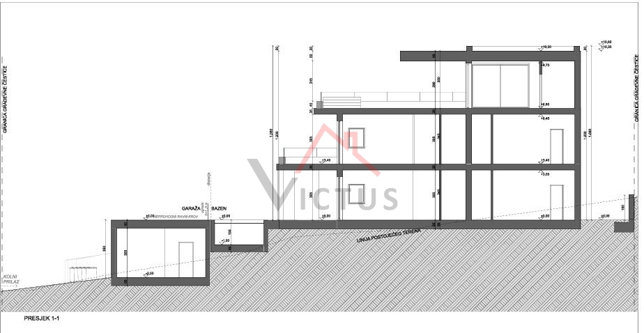 ŠMRIKA - Gradbeno zemljišče s projektom, 640 m2