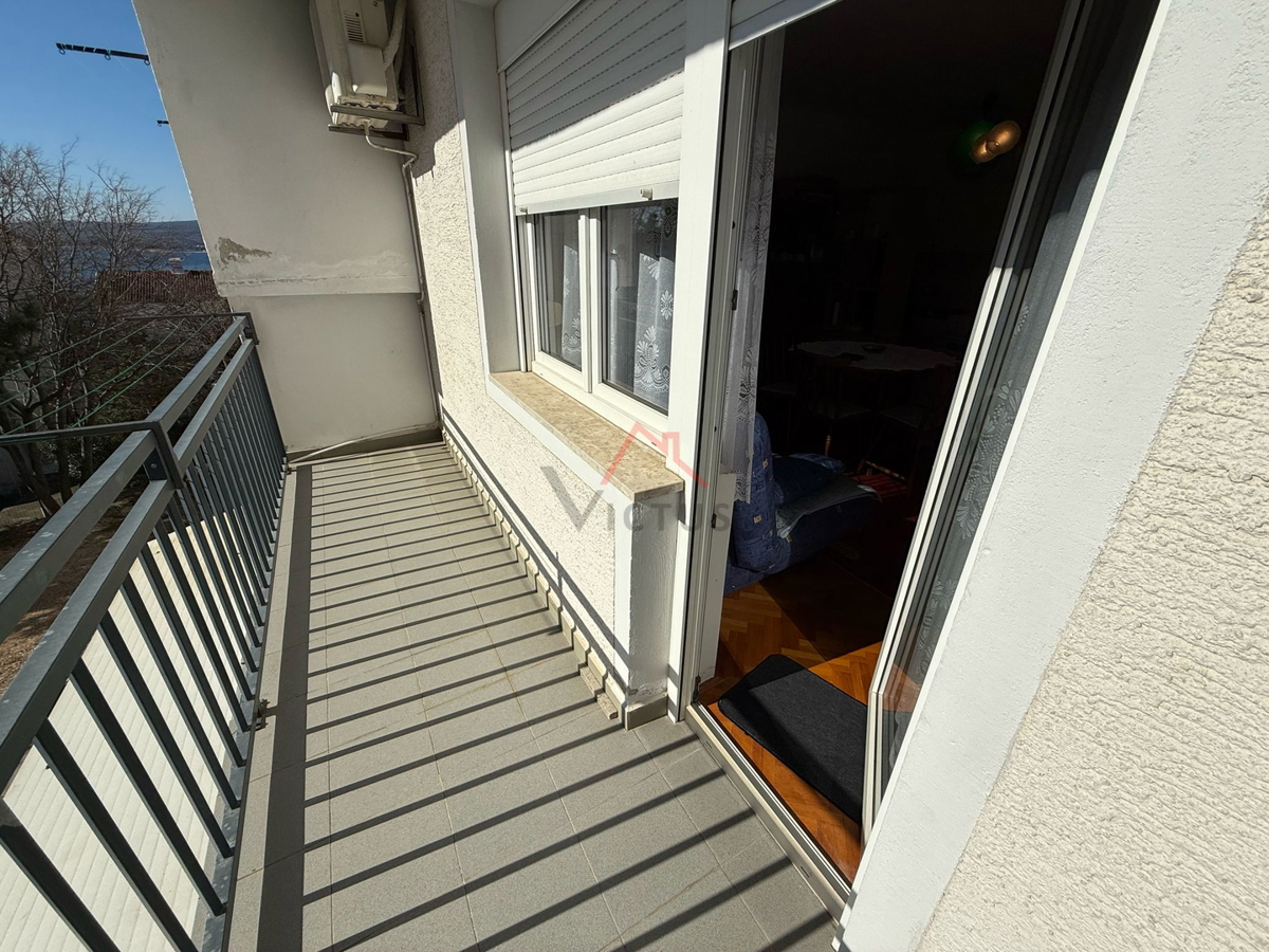 CRIKVENICA - Garsonjera z balkonom, 37 m2