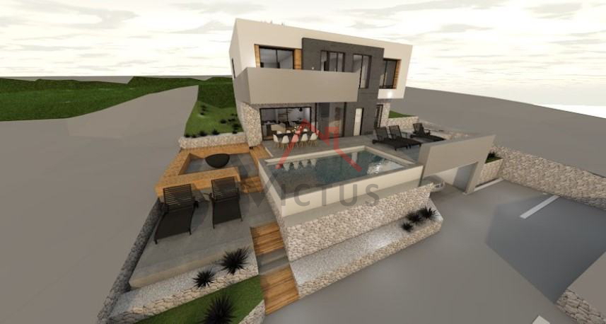 CRIKVENICA - Gradbeno zemljišče s projektom, 784 m2