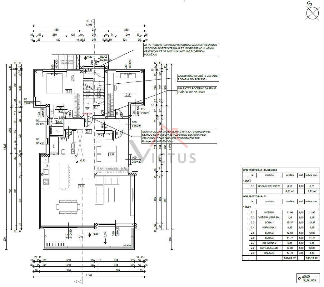 SELCE - moderna novogradnja, 121 m2