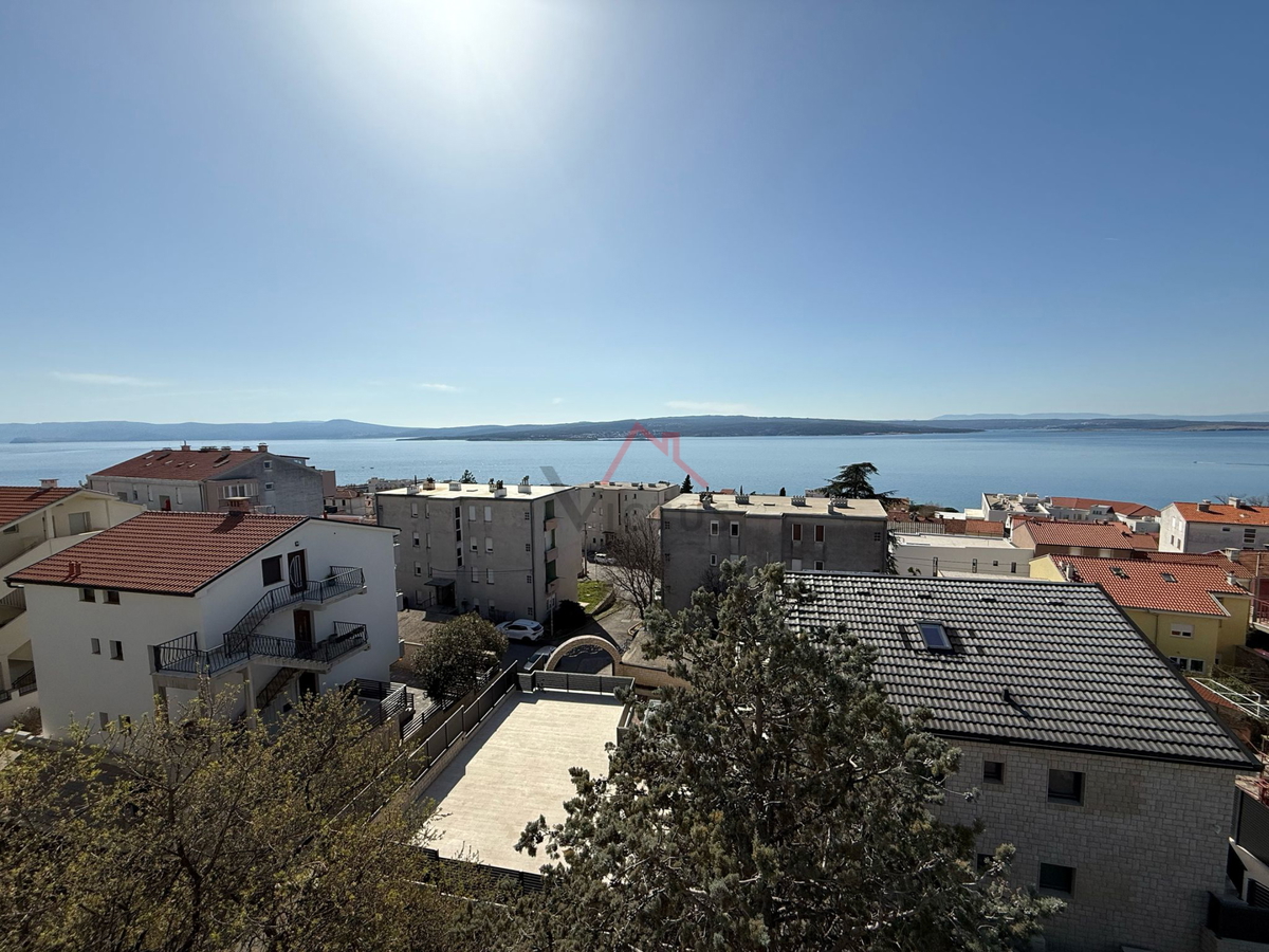 CRIKVENICA - 2S+DB, stanovanje z odprtim pogledom na morje