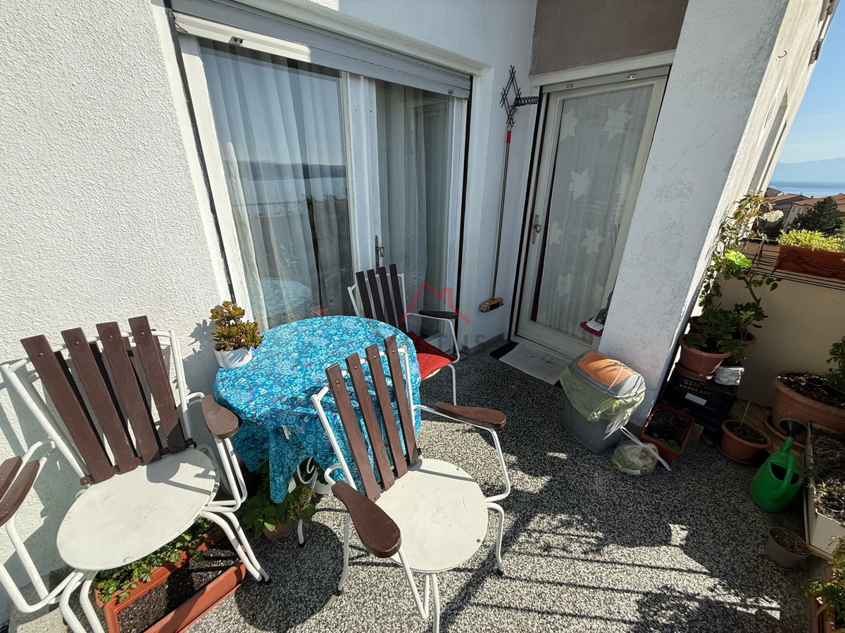 CRIKVENICA - 2S+DB, stanovanje z odprtim pogledom na morje