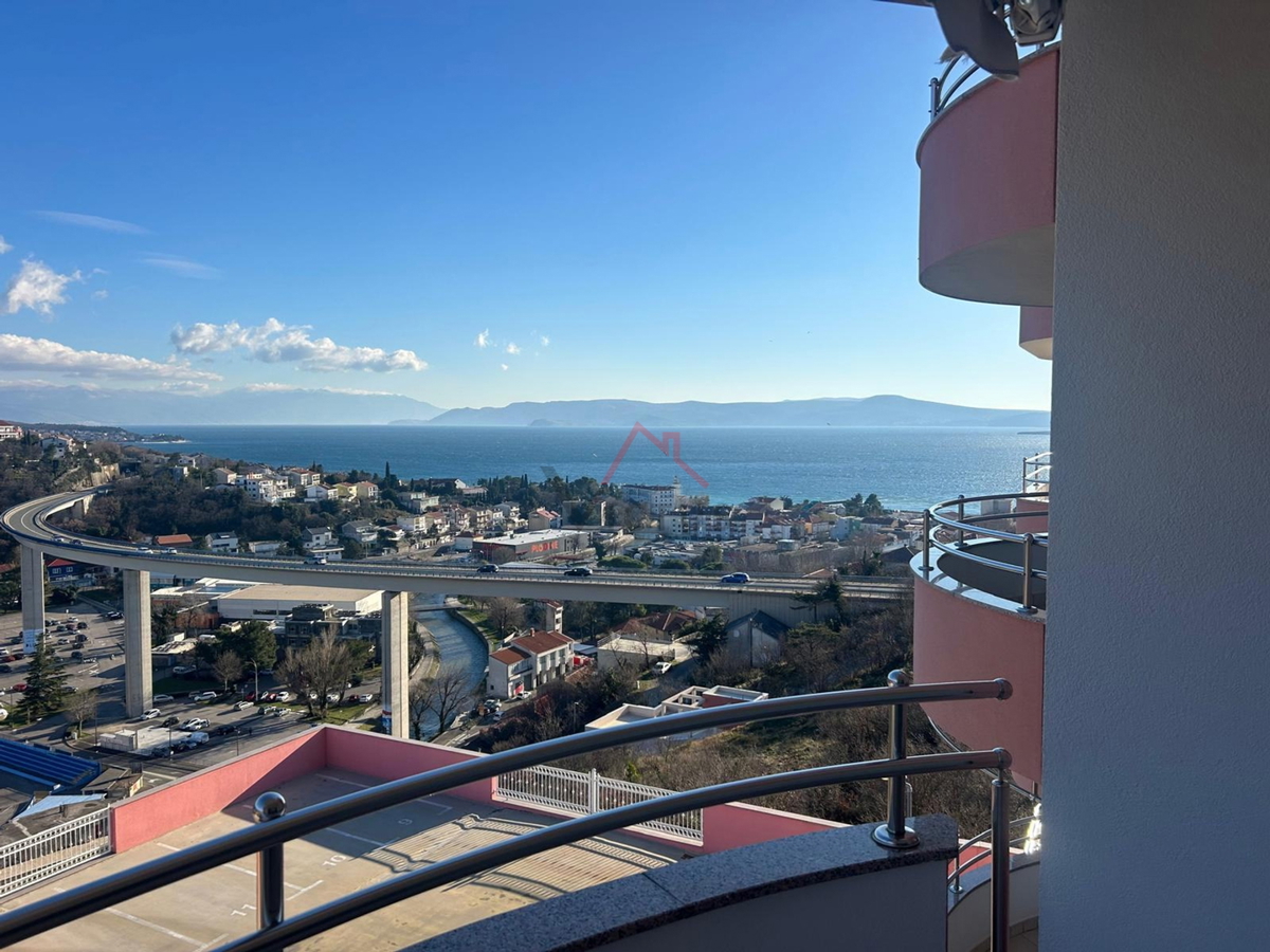 CRIKVENICA - 1S+DB, stan s otvorenim pogledom na more, 61 m2
