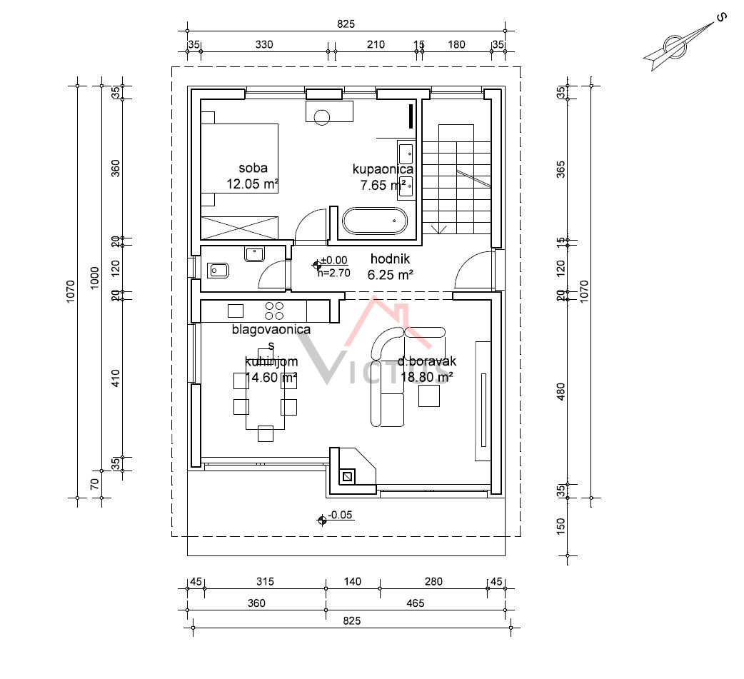 RAVNA GORA - Gradbeno zemljišče s projektom, 431 m2