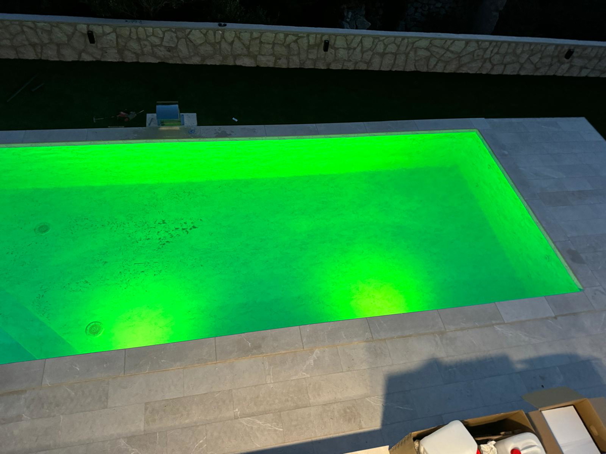 Novalja, Škuncini stani, moderna vila (238 m2) s bazenom in panoramskim pogledom na morje, NOVOGRADNJA