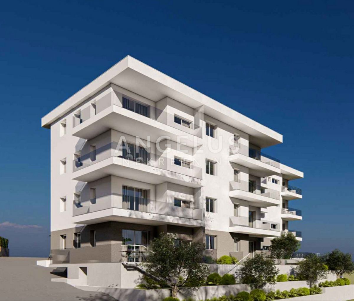 Hrvaška, Trogir, Seget - novozgrajeni apartma s pogledom na morje, 58.70 m2